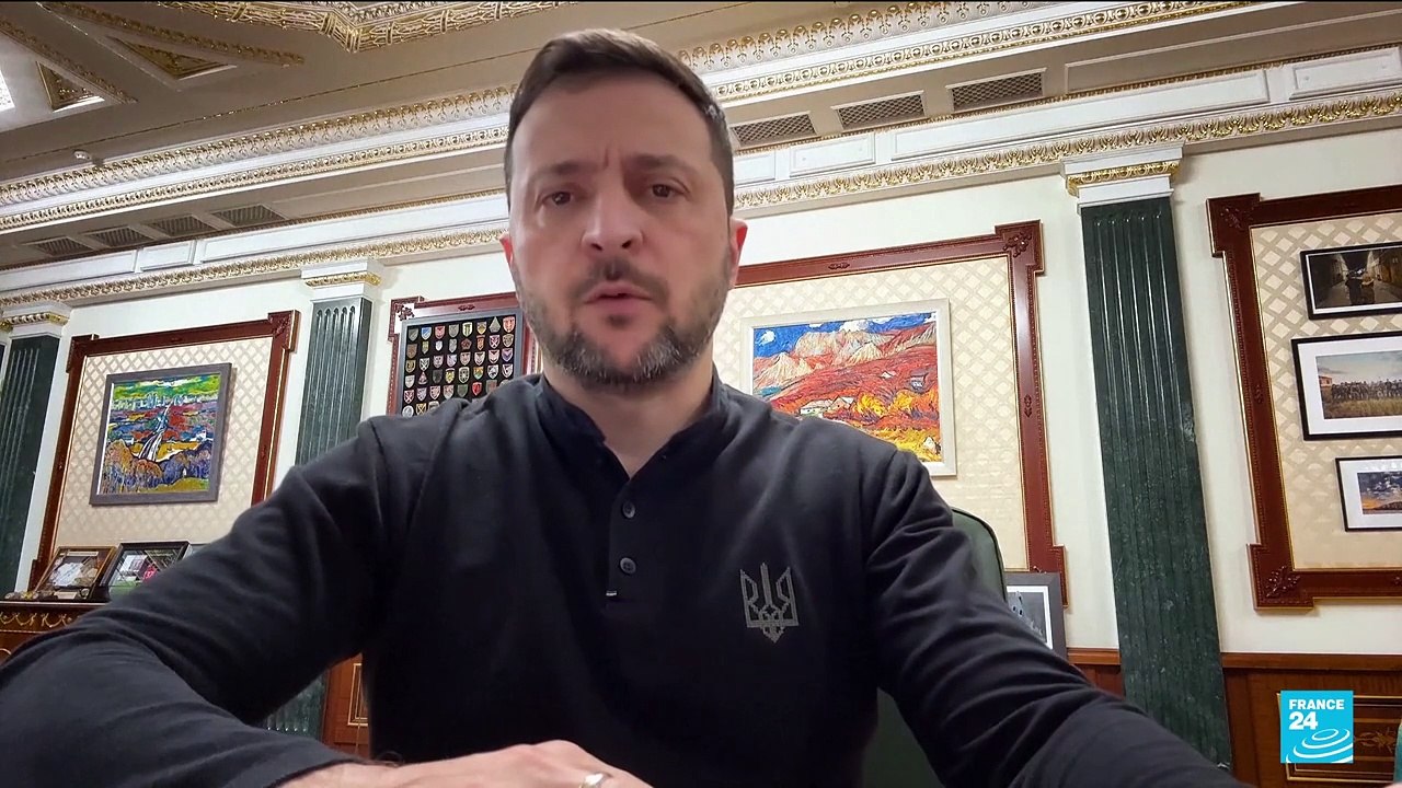 Zelensky calls for NATO to protect parts of Ukraine's territory