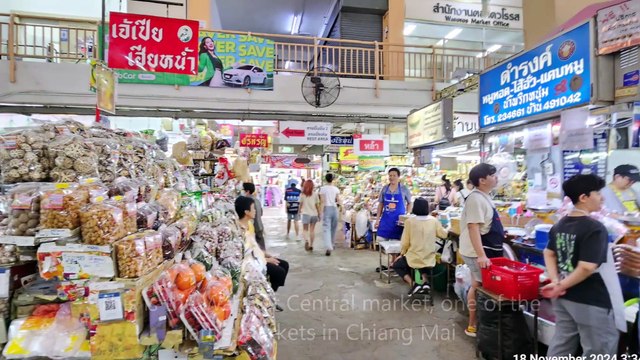 Warorot Central and Night Markets, Central Festival Shopping Mall - Chiang Mai