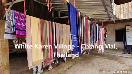 Peaceful White Karen Village (from Tibet) - Chiang Mai, Thailand