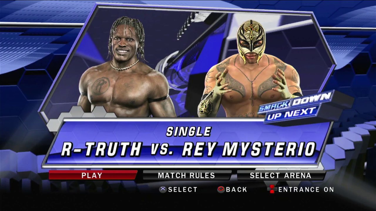 WWE Smackdown vs. Raw 2010: R-Truth vs. Rey Mysterio