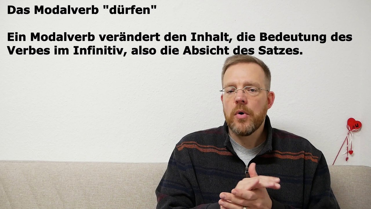 Grammatik für die Grundstufe A1-B1 – Teil 006 – das Modalverb „dürfen“