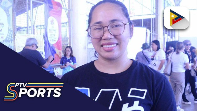 First Filipina Olympic old medalist Hidilyn Diaz-Naranjo, muling bumisita sa Batang Pinoy 2024