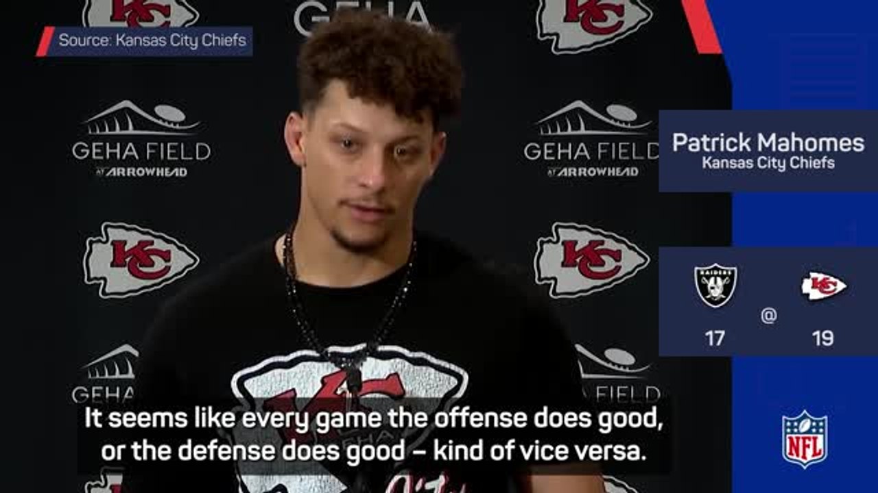 Mahomes demands more from Chiefs despite victory
