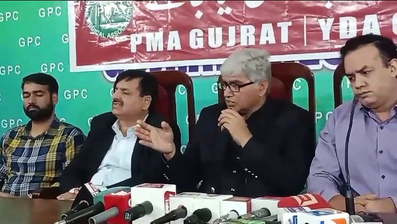 Provincial President of PMA Punjab, Dr. Maqsood Zahid announced a strike of doctors across Punjab