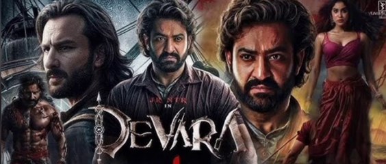 Devara movie part 1 HD in Hindi dubbed New Movie fight scene 2024