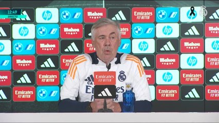 RUEDA de PRENSA COMPLETA de CARLO ANCELOTTI antes del REAL MADRID vs GETAFE