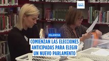 Islandia acude a las urnas en unas elecciones anticipadas tras la crisis de Gobierno en el país