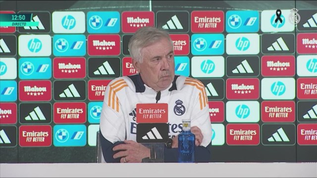 5' de Ancelotti explicando la situación de Mbappé en el Real Madrid: el madridista debe escucharlo