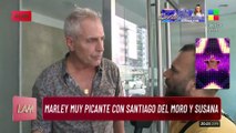 Marley sorprendió al hablar de su interna con Santiago del Moro