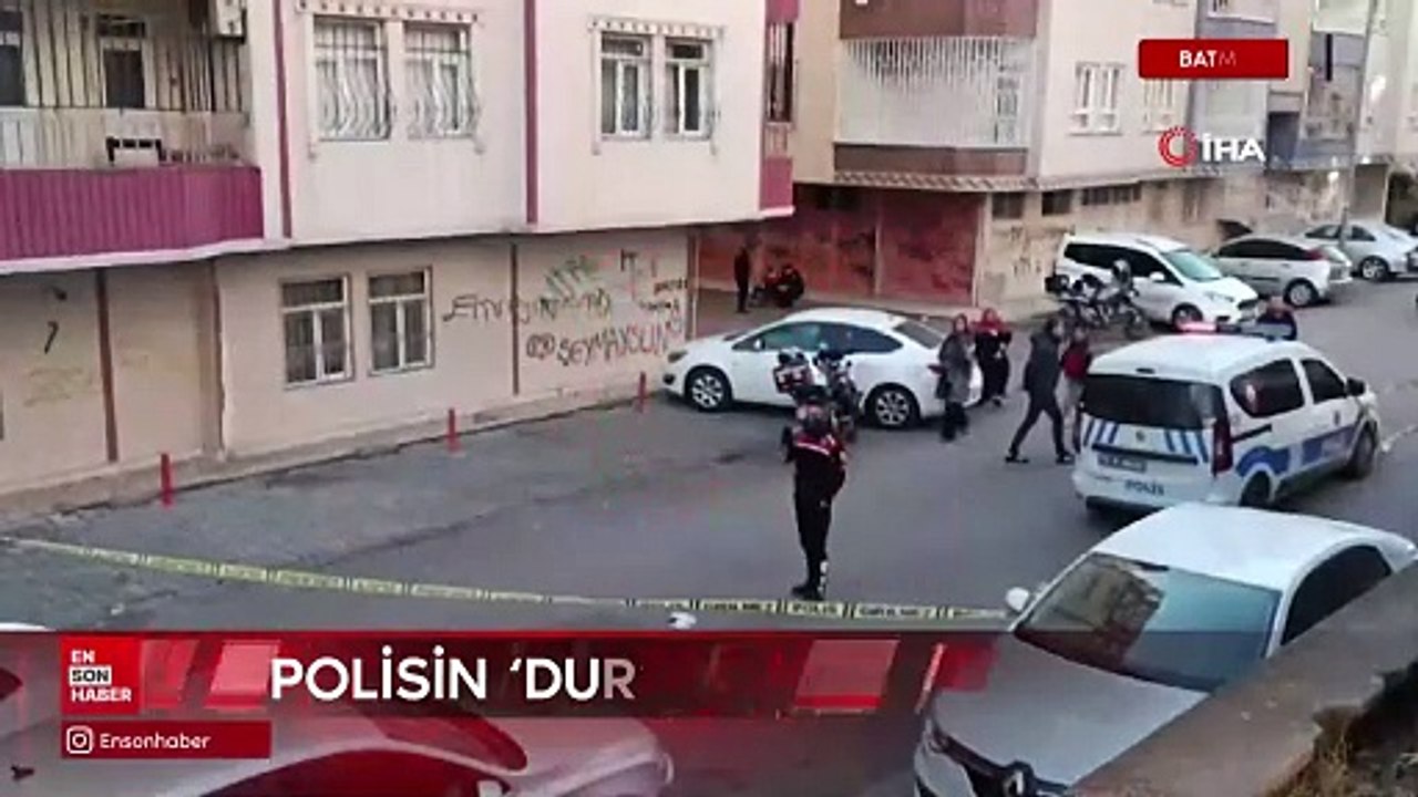 Batman'da polisin 'dur' ihtarına uymayan şahıs bacağından vuruldu
