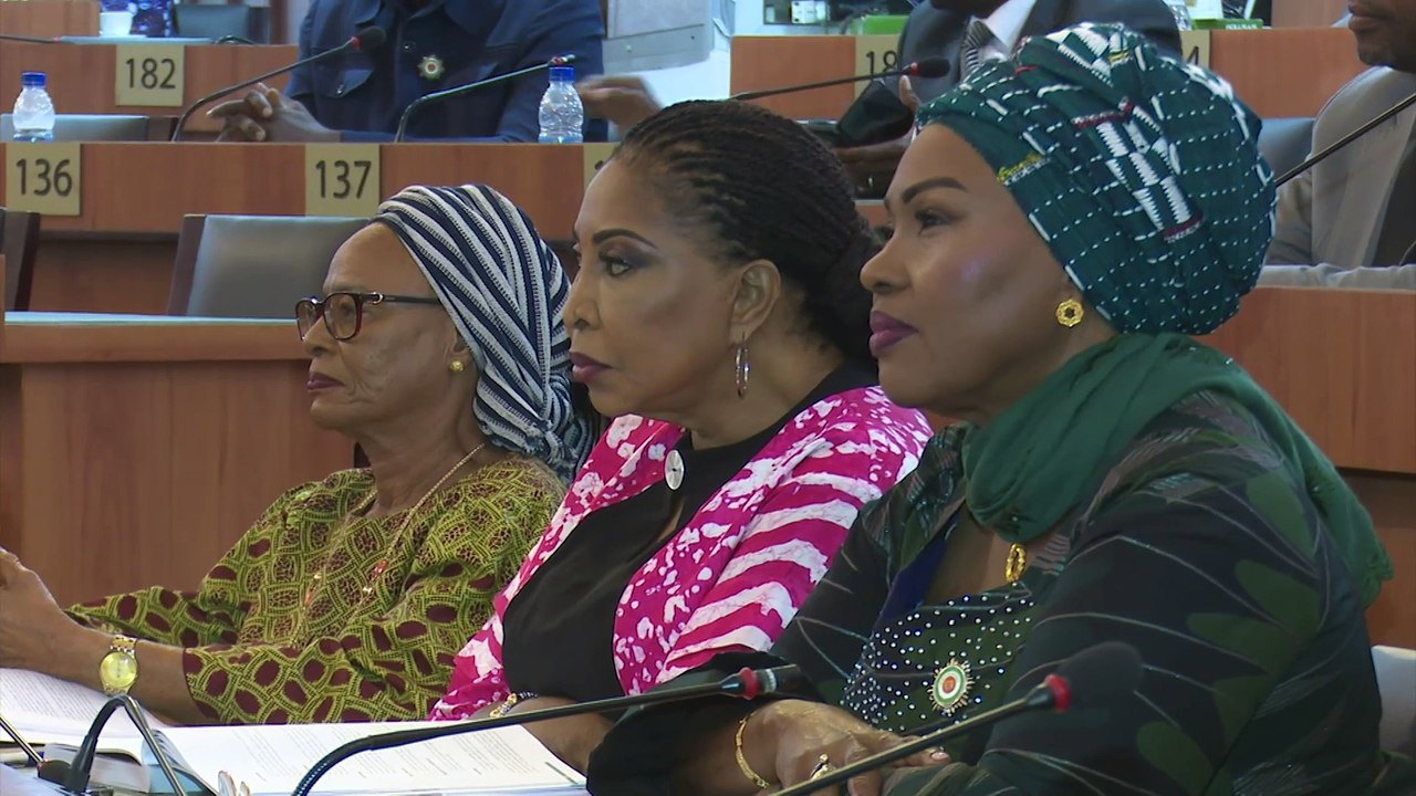 Présentation du rapport annuel du Conseil National des Droits de l'Homme devant l'Assemblée Nationale #RTIinfo