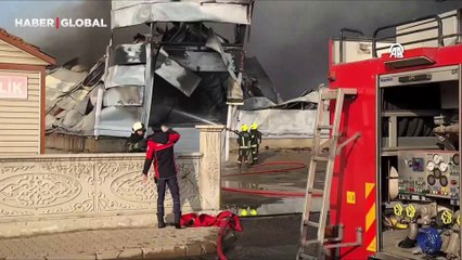 Fabrika yangınında acı haber: 2 ölü