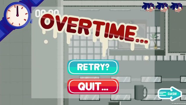OFF THE CLOCK - gameplay (itch.io) || platformer game