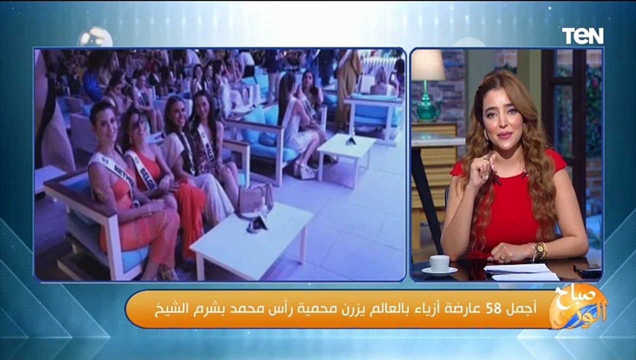 أجمل 58 عارضة أزياء بالعالم يزرن محمية رأس محمد بشرم الشيخ