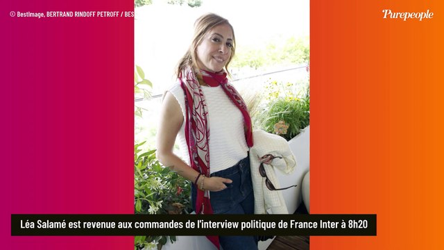 L'avenir de Léa Salamé sur France Inter remis en question ? Son couple avec Raphaël Glucksmann à nouveau commenté
