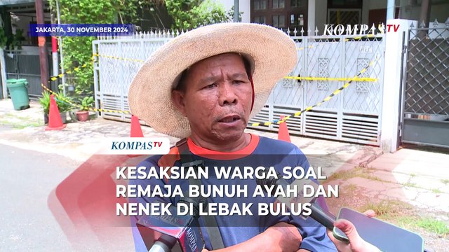 Kesaksian Warga soal Remaja Bunuh Ayah-Nenek hingga Lukai Ibunya di Lebak Bulus