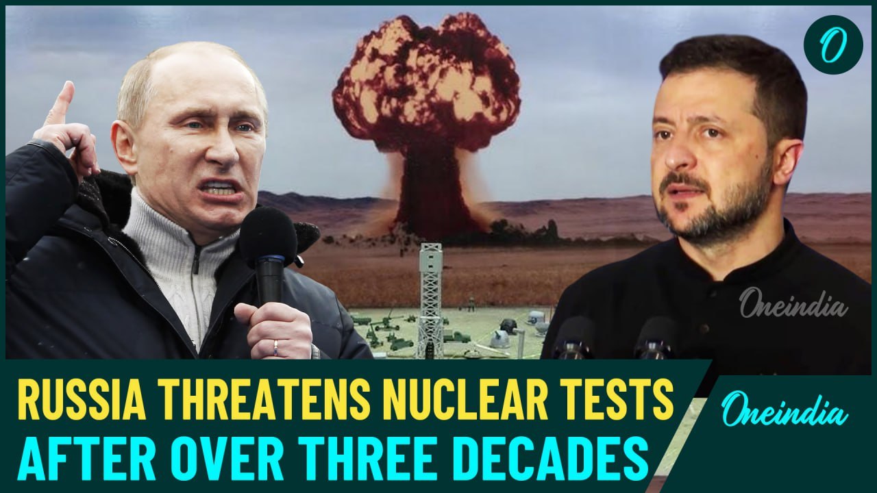 Russia Send Chilling Message to U.S: Signals Possibility of Nuclear Tests in a Dangerous Escalation