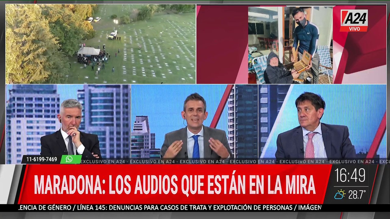 📢  DIEGO MARADONA: REVELAN AUDIOS SOBRE LOS ÚL...