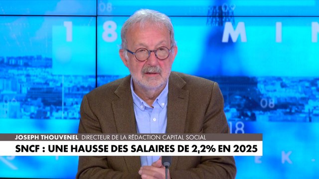 Joseph Thouvenel revient sur la hausse des salaires accordée aux salariés de la SNCF pour 2025