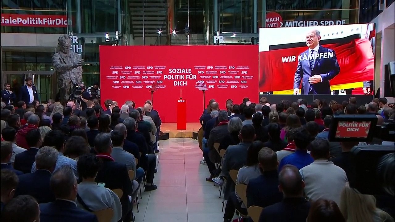 Scholz schwört SPD auf Comeback ein: 'Einige werden sich noch wundern'