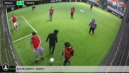 But de Lonny E - Team A