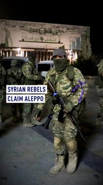 Syrian rebels claim Aleppo