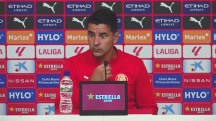 Rueda de prensa de Míchel antes del Villarreal vs Girona