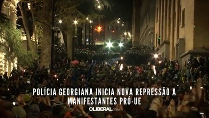 Polícia georgiana inicia nova repressão a manifestantes pró-UE