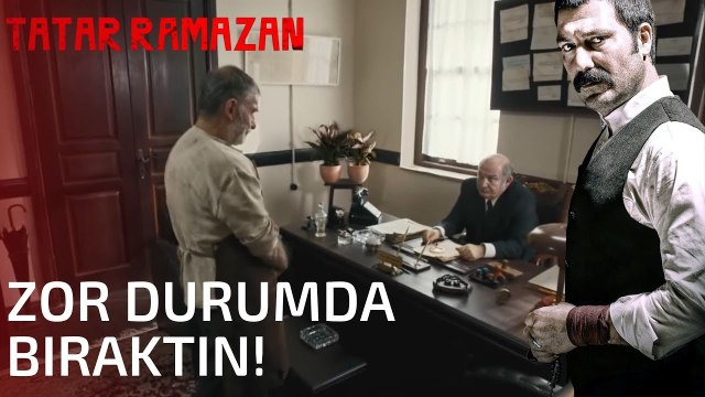 Tatar Ramazan Belediye Başkanını Bıçaklıyor - Tatar Ramazan 1. Bölüm