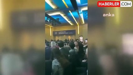 TRT World Forum'da protestoda bulunan 9 kişiye gözaltı