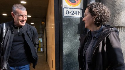 Marta Rovira y Xavier Godàs valoran la votación de las elecciones internas de ERC