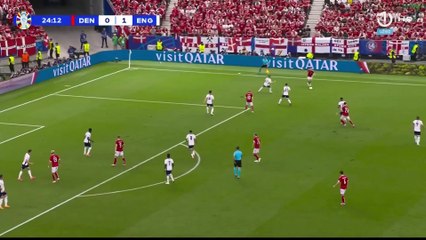 Danska 1:1 Engleska Euro 2024 BHRT
