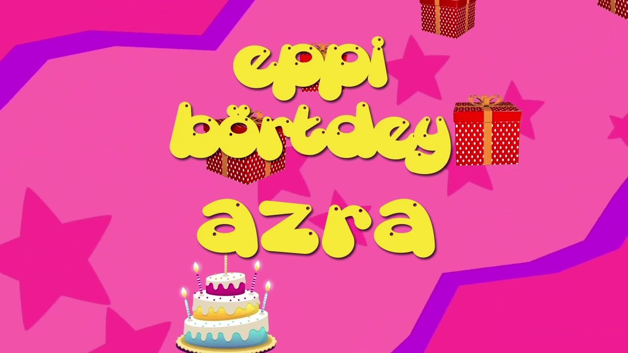 İyi ki doğdun AZRA - Roman Havası Doğum Günü Şarkısı İsme Özel (FULL VERSİYON) (REKLAMSIZ)