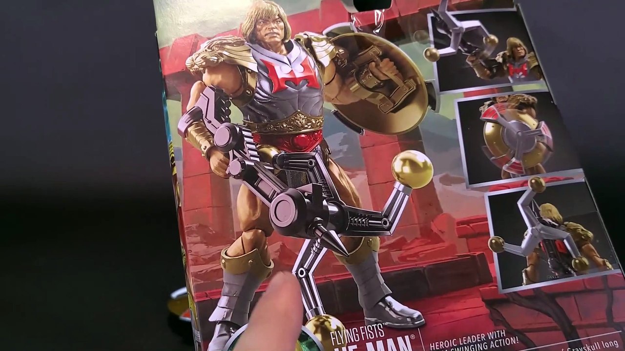 Mattel Masters Of The Universe New Eternia Flying Fists He-Man