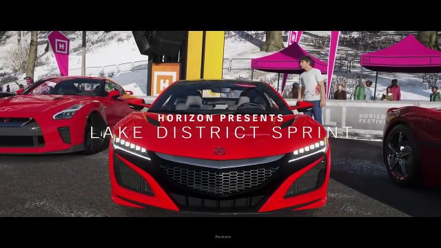 ACURA NSX IS AWESOME FORZA HORIZON 4