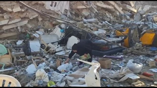 Il rientro degli sfollati libanesi a Nabatiyeh, fra le macerie