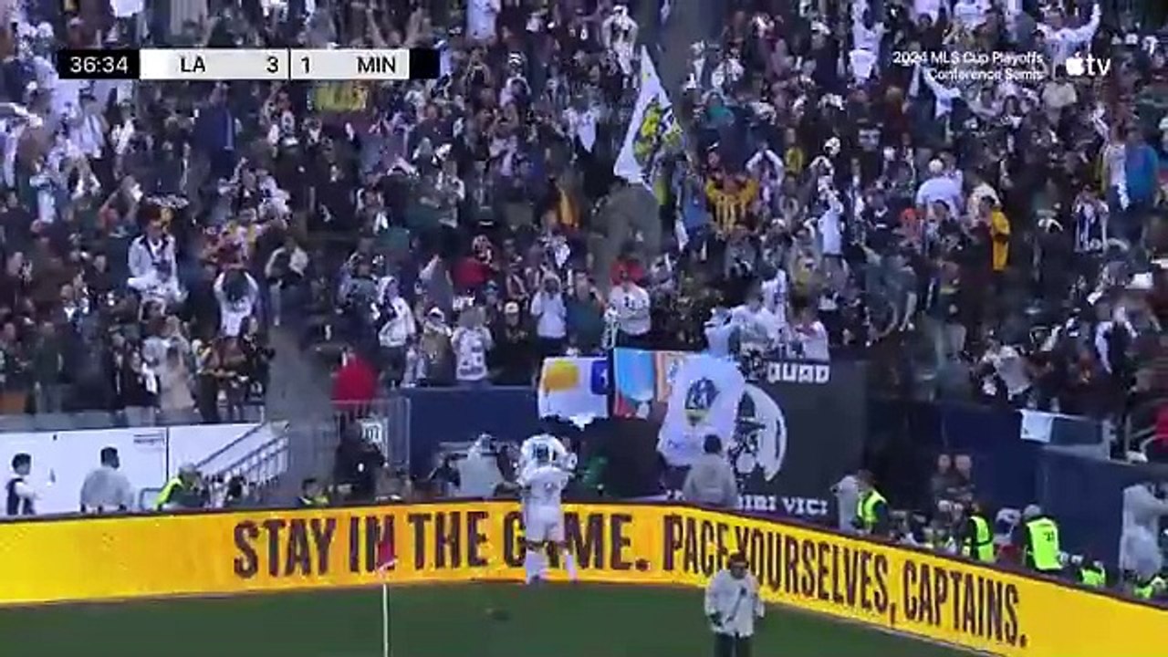 THREE Braces Power LA Galaxy to the Conference Finals | Audi 2024 MLS Cup Playoffs