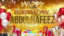 ABDUL HAFEEZ - Happy Birthday Abdul Hafeez #abdulhafeez