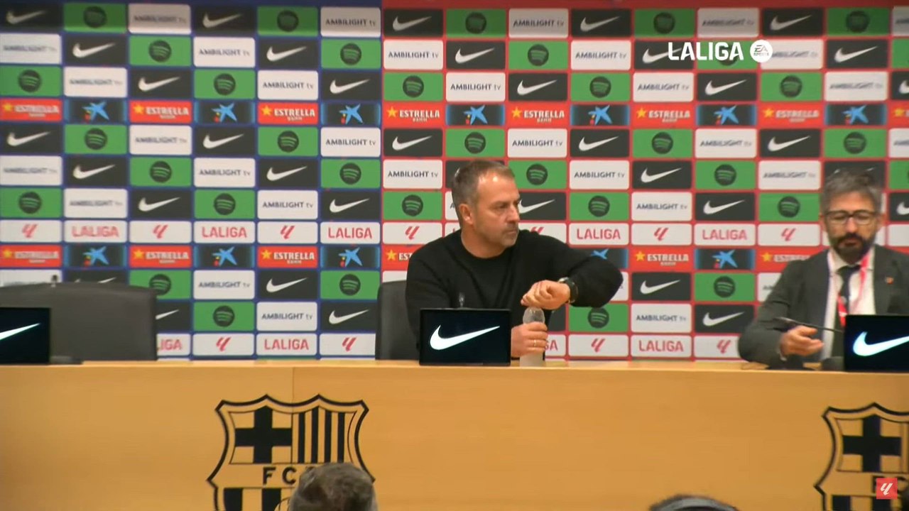 Flick, rueda de prensa completa tras el FC Barcelona 1 - Las Palmas 2
