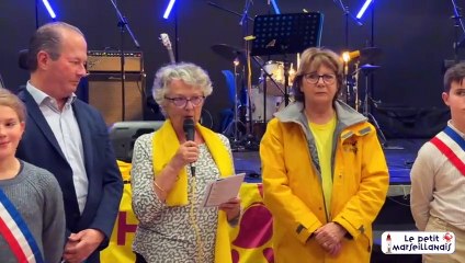 MARSEILLAN - Le coup d'envoi du 38e Téléthon de Marseillan a été donné par Cathy DesnauteTELETHON 2024