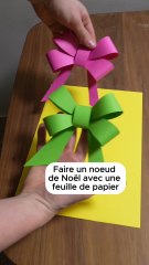 Comment faire de jolis noeuds avec du papier 🎀