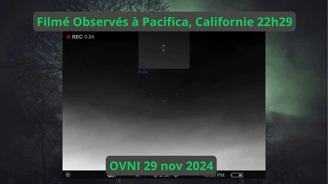 OVNI Californie Novembre 2024 caméra thermique #mystery #alien #paranormal #ovni #ufo