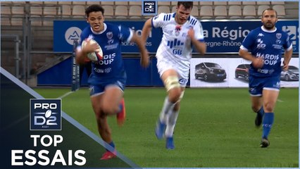 TOP Essais de la J12 – PRO D2 – Saison 2024-2025
