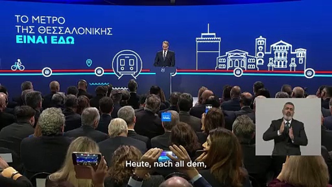 Griechenlands zweitgrößte Stadt bekommt eine neue U-Bahn - und es hat 38 Jahre gedauert, sie zu bauen