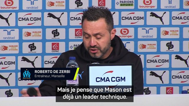 De Zerbi : “Nous essayons de pousser Greenwood au-delà de ce qu'il fait”