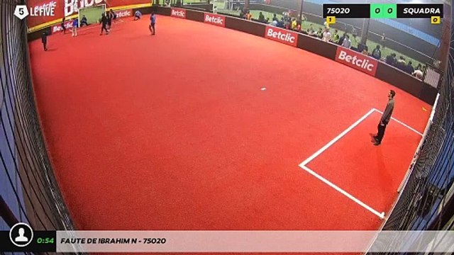 Faute de Ibrahim N - 75020