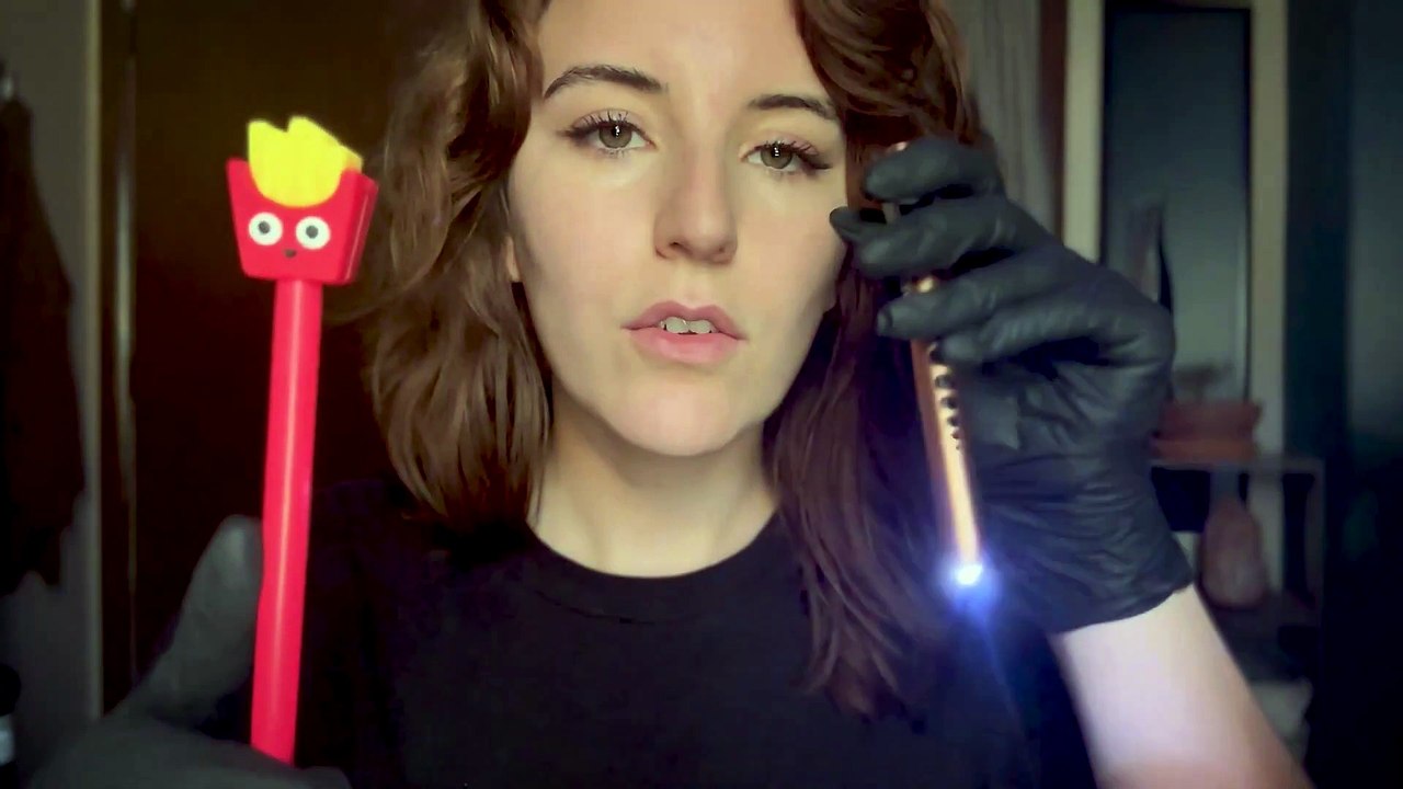 ❤️ASMR ROLEPLAY DOCTOR Rapid Eye Focus Exam❤️BEST Sounds For SLEEP