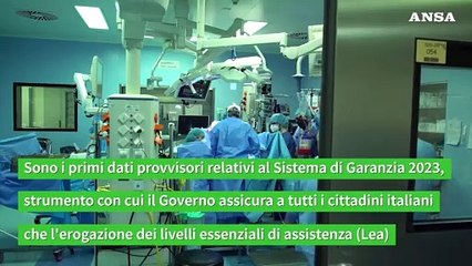 Toscana, Veneto ed Emilia al top nella sanita'