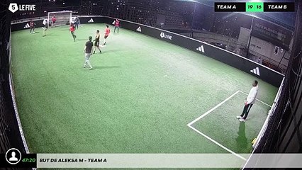 But de Aleksa M - Team A