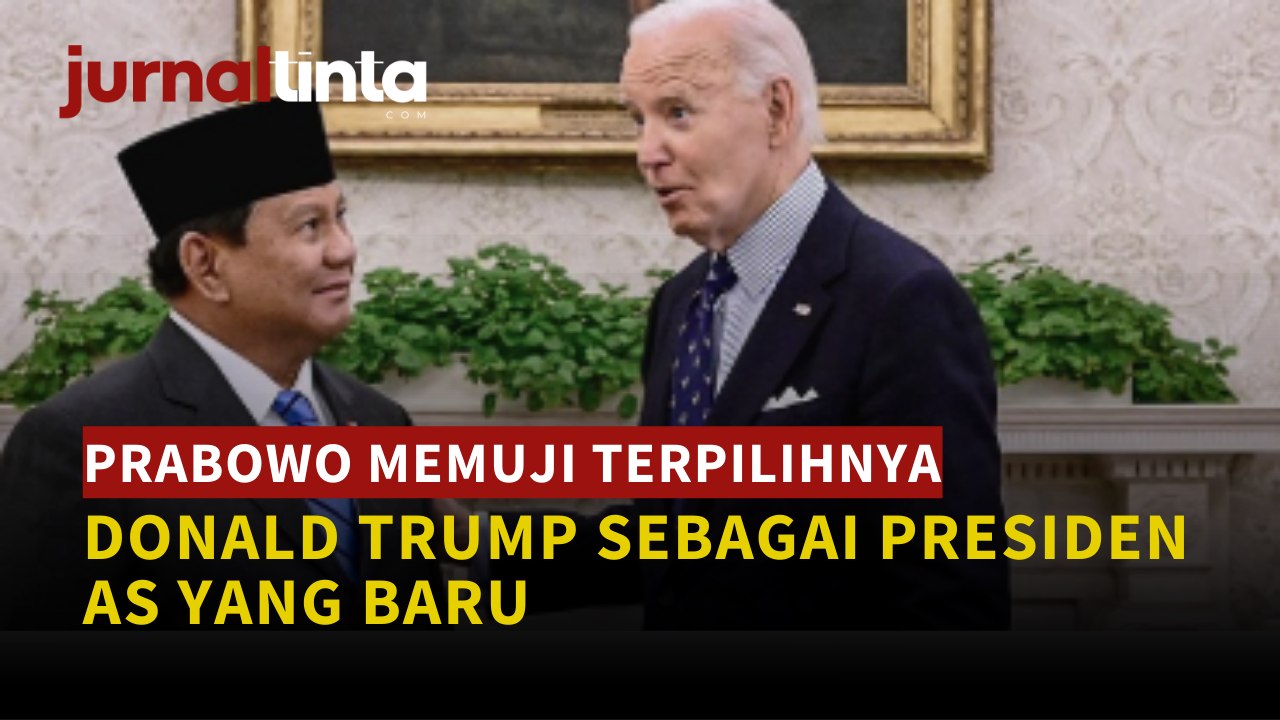 Prabowo Banyak Memuji Terpilihnya Donald Trump Mampu Menghentikan Perang